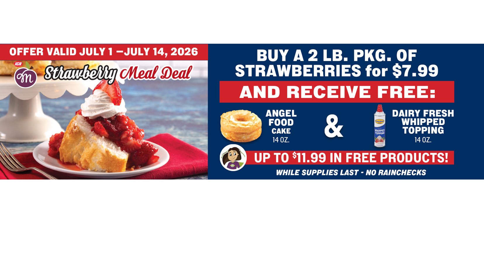 Strawberry Meal Deal