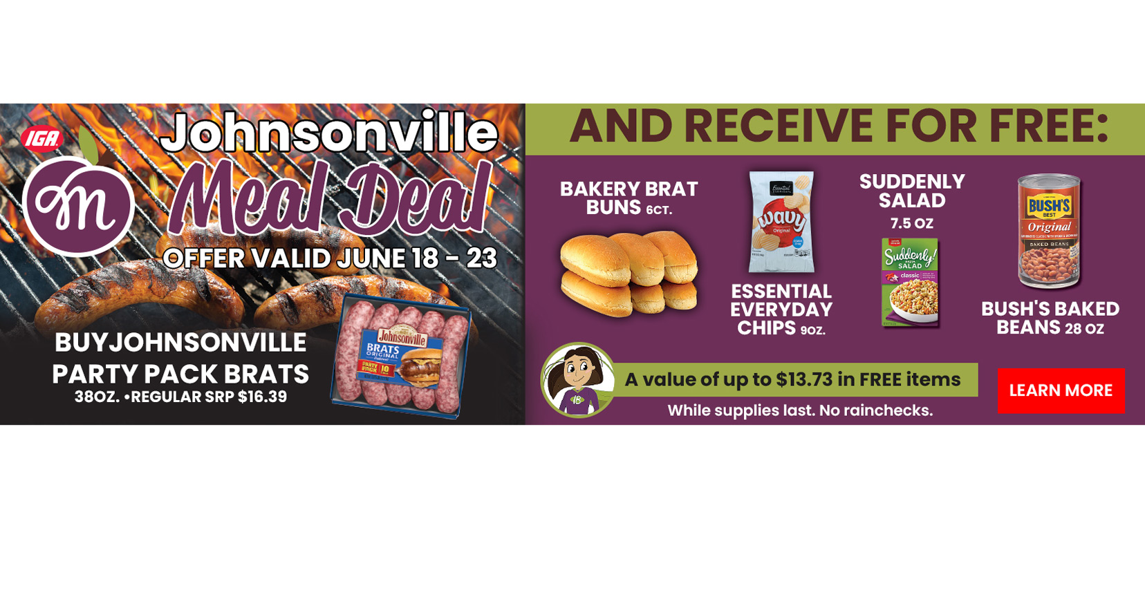 Johnsonville Meal Deal