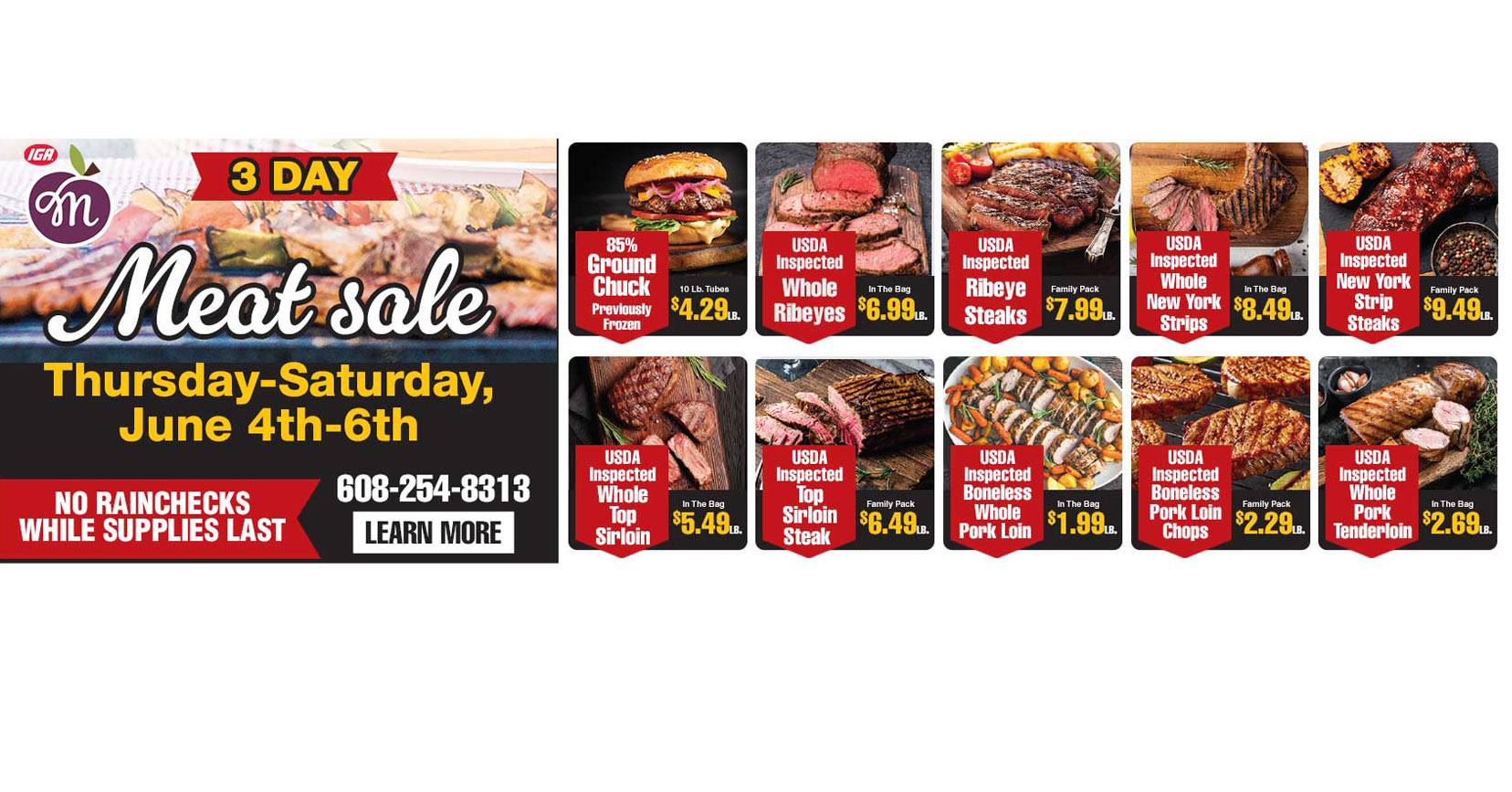 June Meat Sale